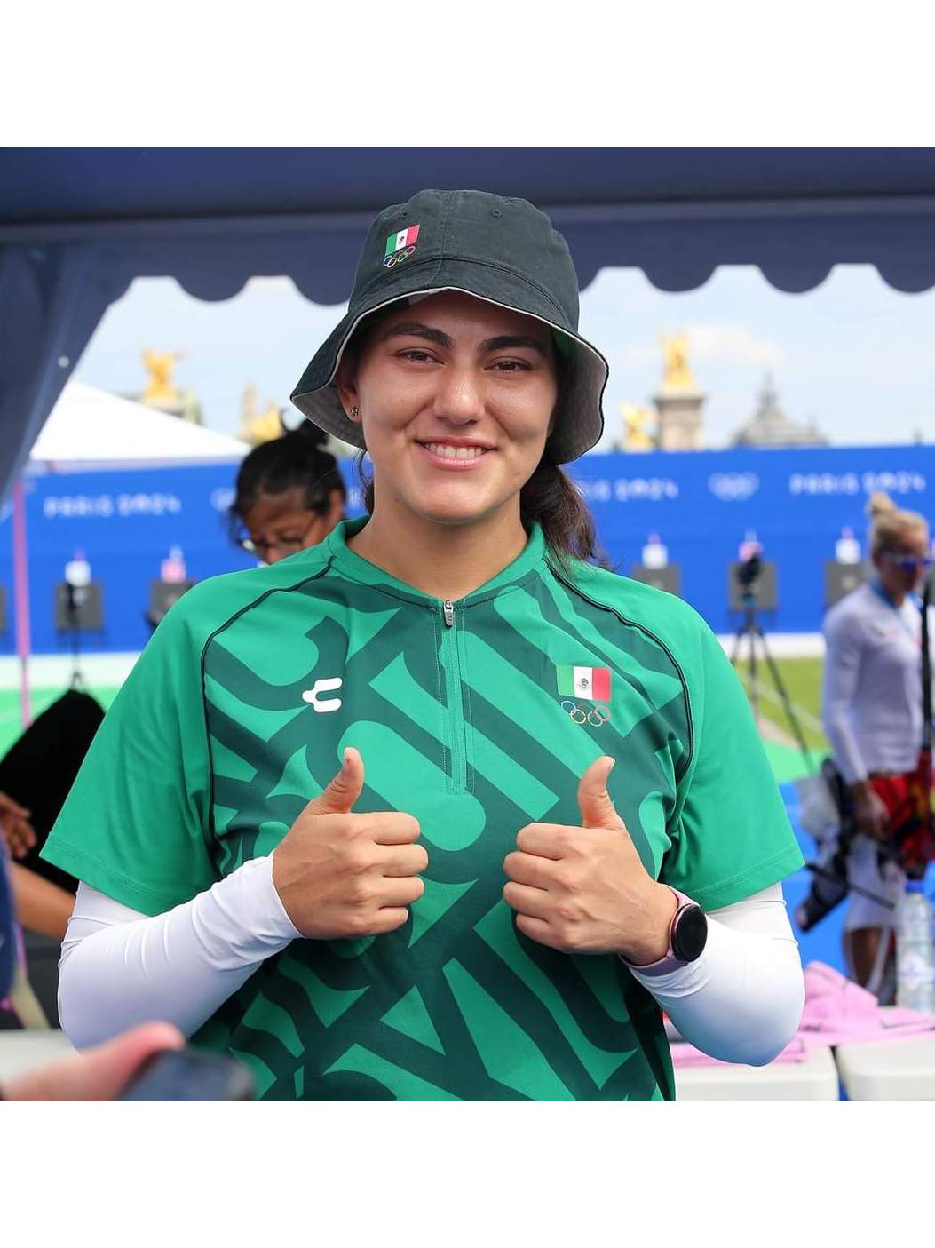 哥伦比亚射箭选手展现实力,成功晋级 哥伦比亚射箭选手展现实力,成功晋级