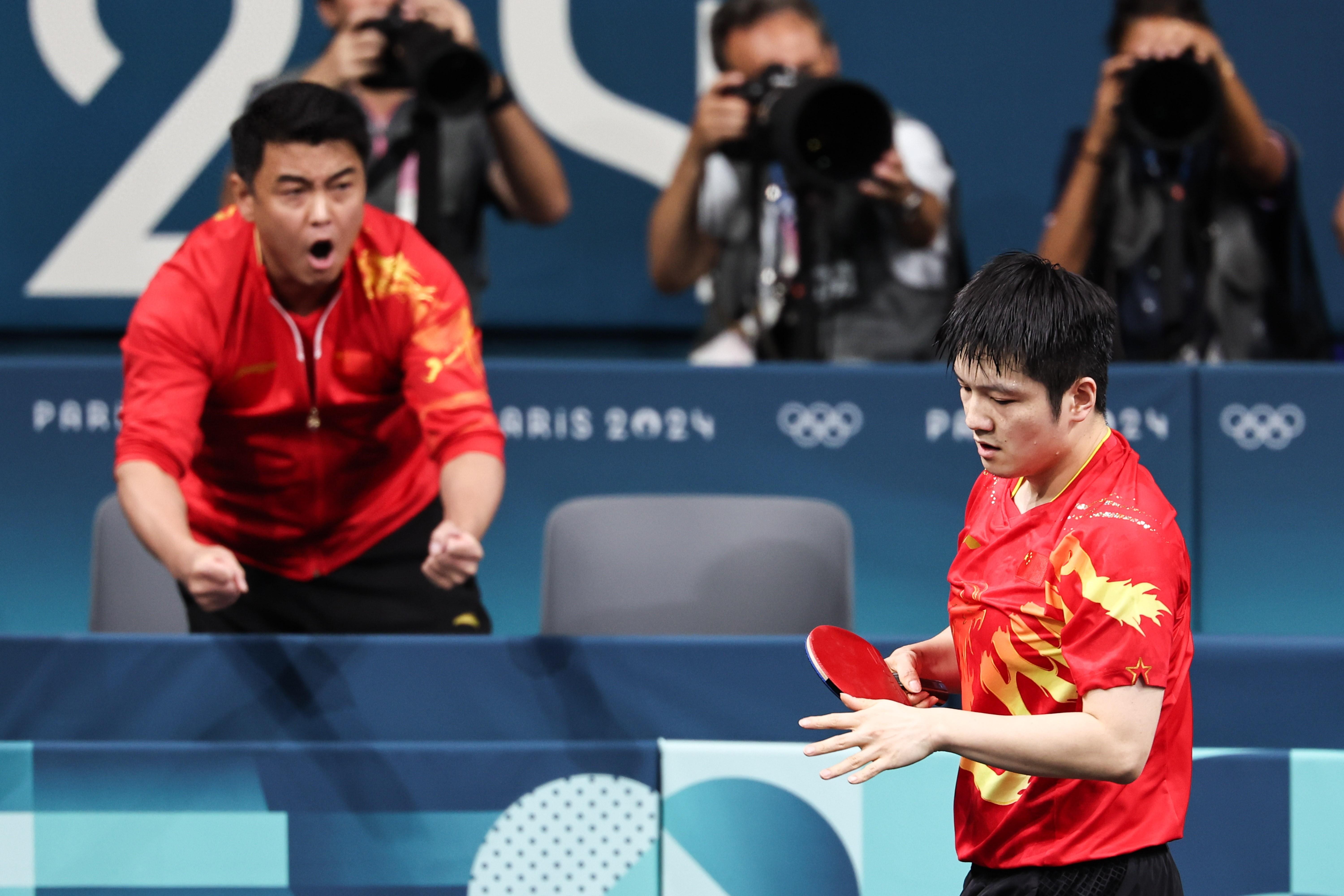 法国乒乓球队力克中国乒乓球队，樊振东惊艳世界的简单介绍